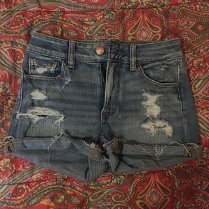 American eagle super stretch shorts